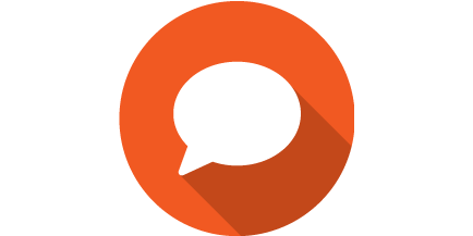 Illustration of speech bubble