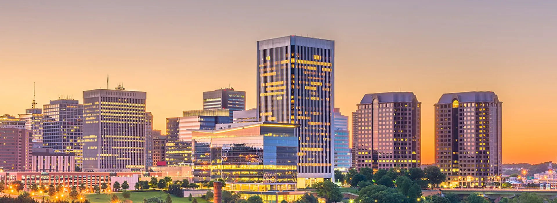 Richmond, Virginia skyline